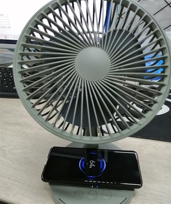 ABS Rechargeable Table Fans Portable Desk Fan With 4000mAh Battery