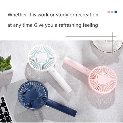 268g Hand Held Electric Fan 500 Cycle Rechargeable Portable Fan