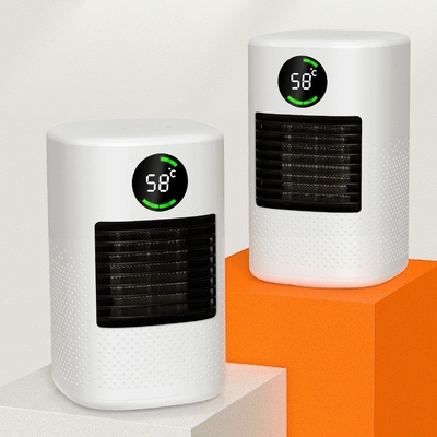 Room Desktop Heater Fan 135*135*222mm With 1 Year Warranty