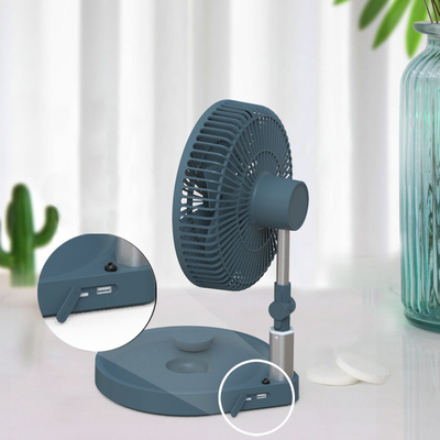 USB Portable Foldable Fan Remotely Controlled H6 Folding Table Fan