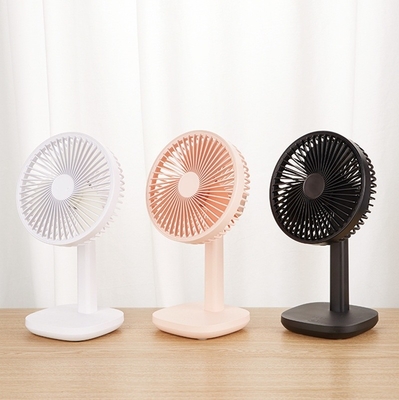 Touch Control Rechargeable Table Fans 5 Volts ABS Blade 506g