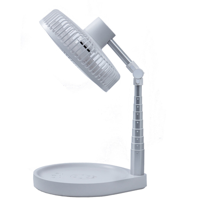 1000mAh Rechargeable Strong Wind Fan Multi Functional Retractable Folding Fan